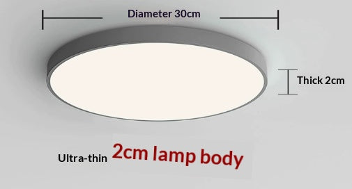 Modern Round Ultra-Thin LED Ceiling Light