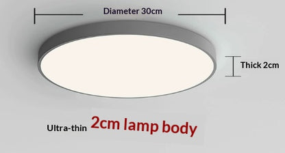 Modern Round Ultra-Thin LED Ceiling Light
