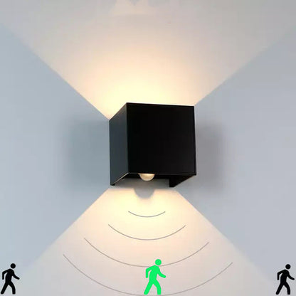 Modern Indoor LED Cube Wall Lamp