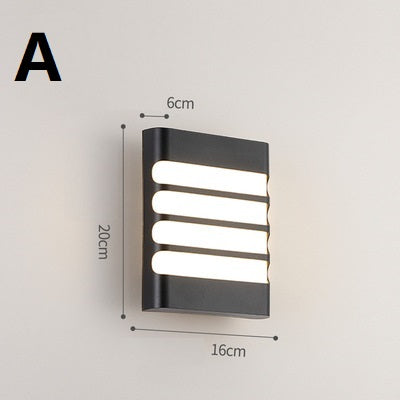Modern Outdoor LED Wall Sconce