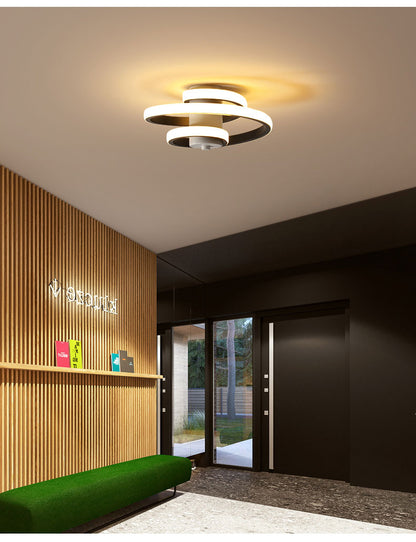 Modern Spiral LED Ceiling Light