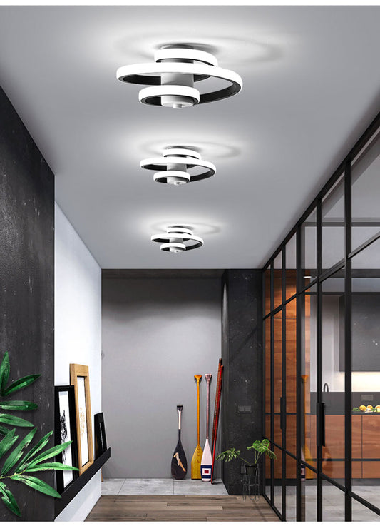 Modern Spiral LED Ceiling Light