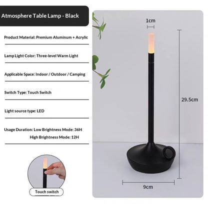 LED Candle Table Lamp