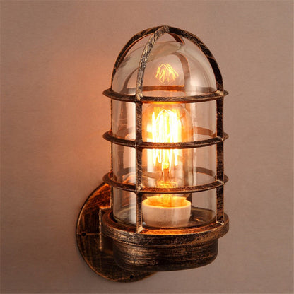 Vintage Industrial Outdoor Wall Lantern