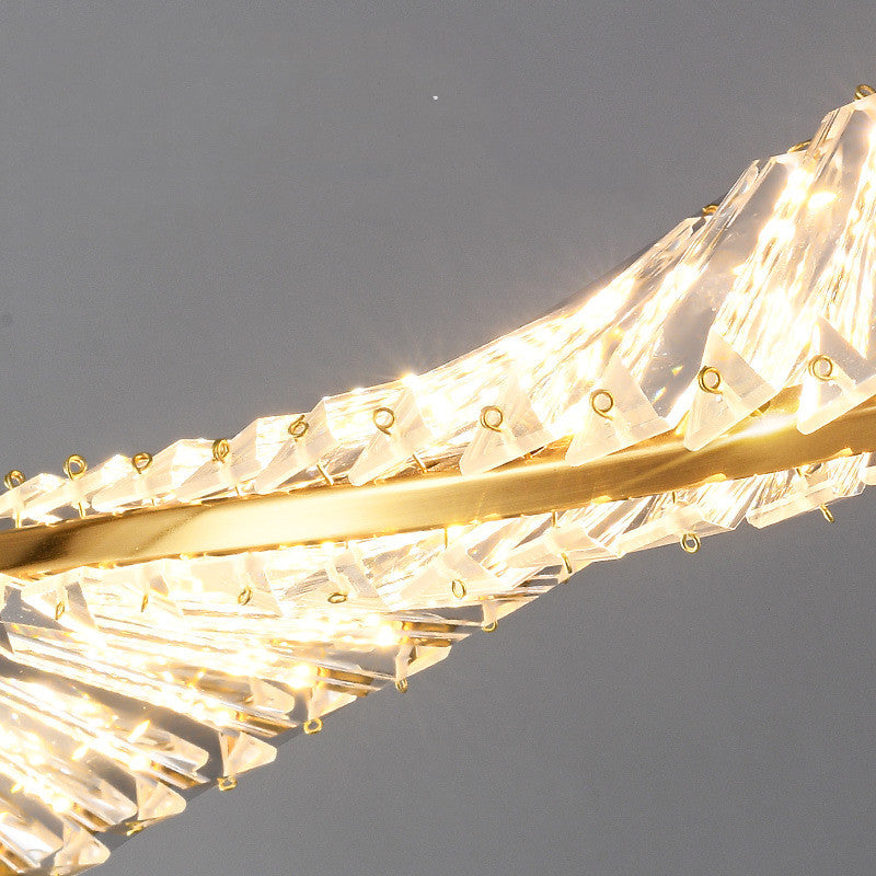 Luxury Crystal LED Pendant Chandelier