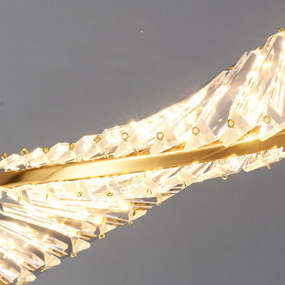 Luxury Crystal LED Pendant Chandelier