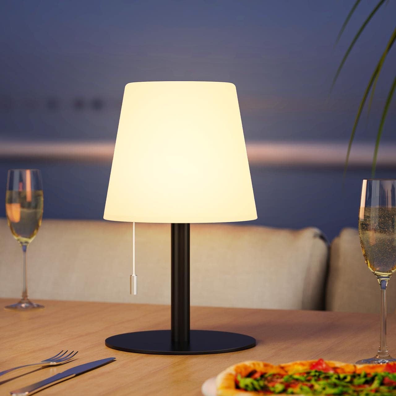 Modern USB Rechargeable Table Lamp