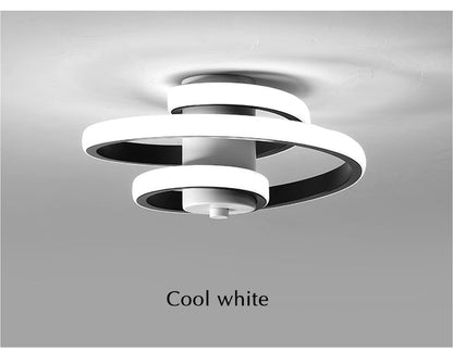 Modern Spiral LED Ceiling Light