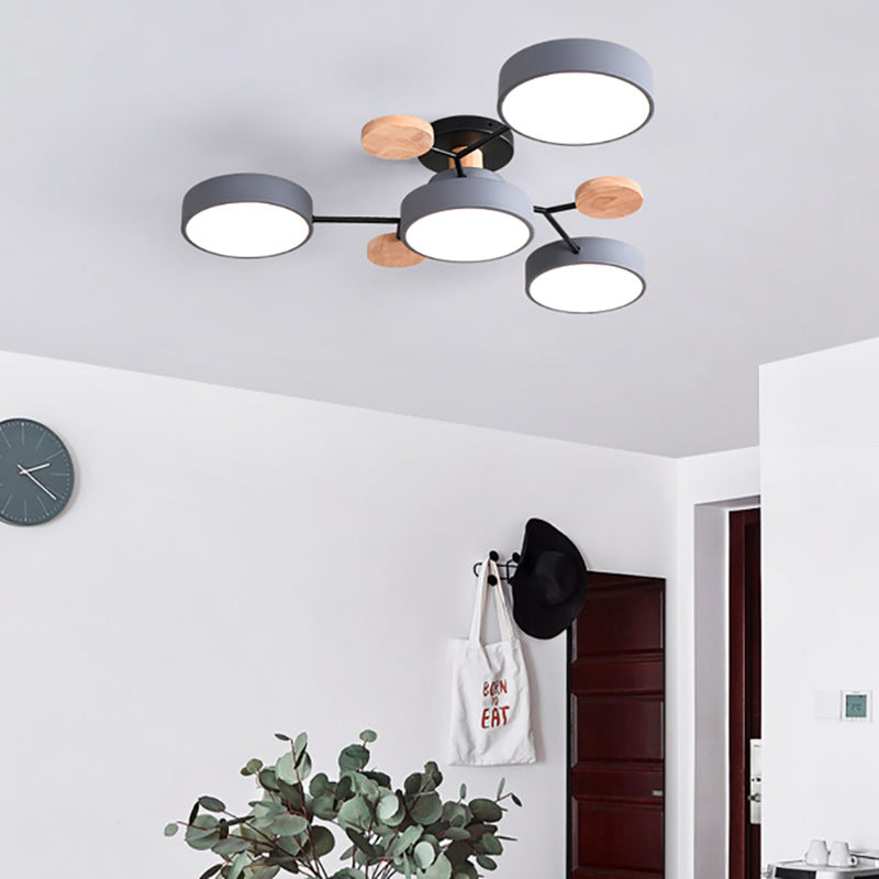 Scandinavian Modern LED Ceiling Light