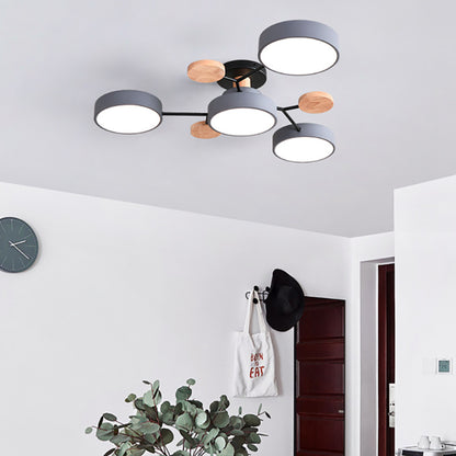 Scandinavian Modern LED Ceiling Light