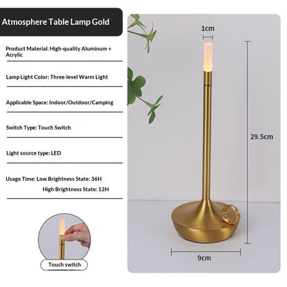 LED Candle Table Lamp