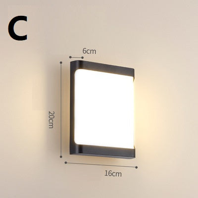 Modern Outdoor LED Wall Sconce