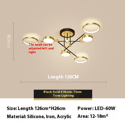 Modern Orbit LED Ceiling Chandelier