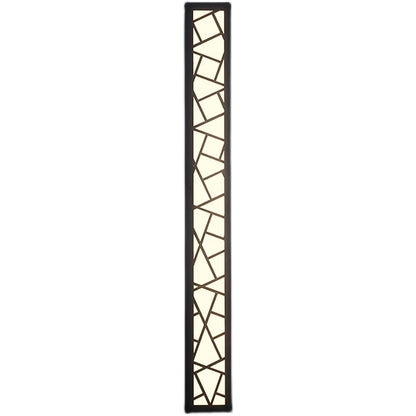 Modern Geometric Outdoor Wall Light Strip