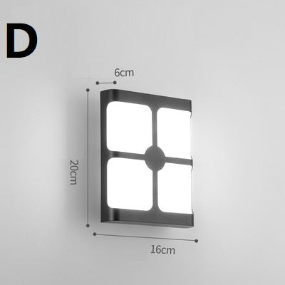 Modern Outdoor LED Wall Sconce