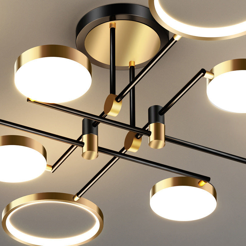 Modern Orbit LED Ceiling Chandelier