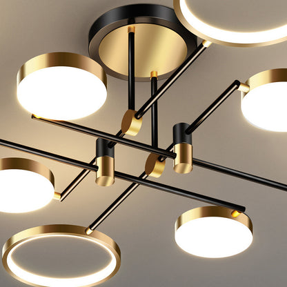 Modern Orbit LED Ceiling Chandelier
