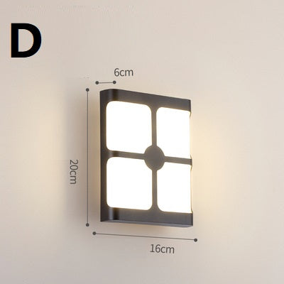 Modern Outdoor LED Wall Sconce