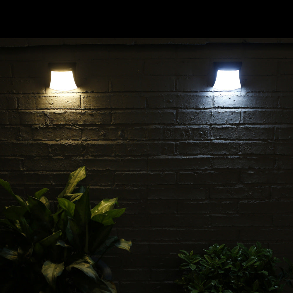 Solar LED Fence Wall Lights – 4PCS Set