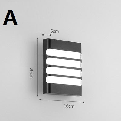 Modern Outdoor LED Wall Sconce