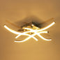 Modern Wave LED Ceiling Light