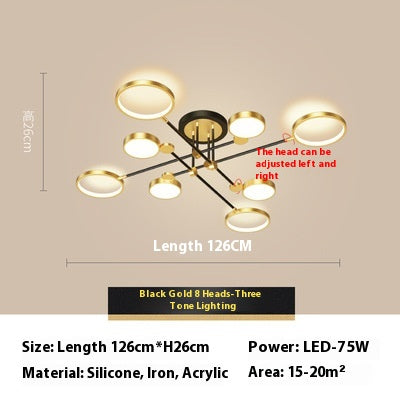 Modern Orbit LED Ceiling Chandelier
