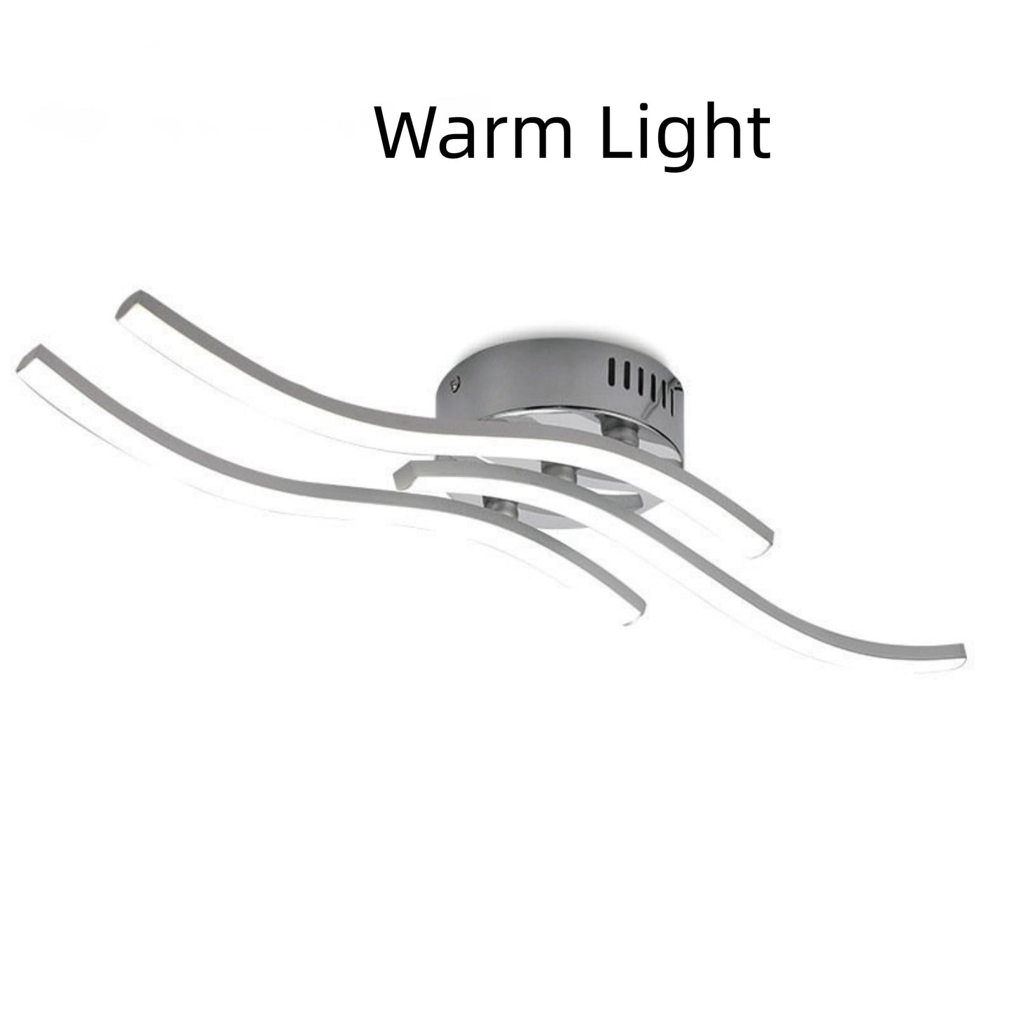 Modern Wave LED Ceiling Light