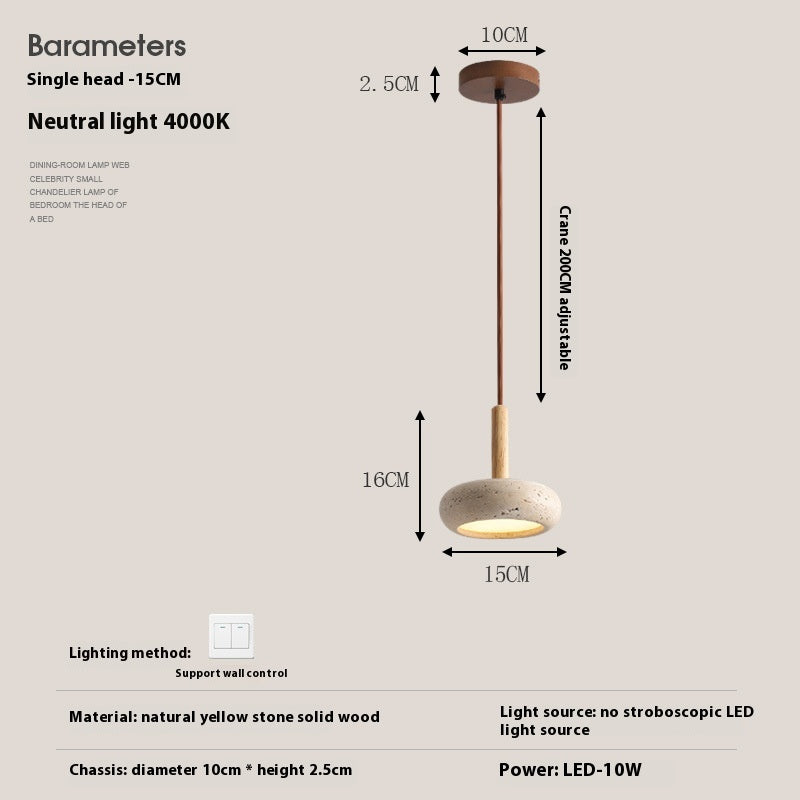 Modern Marble LED Pendant Light