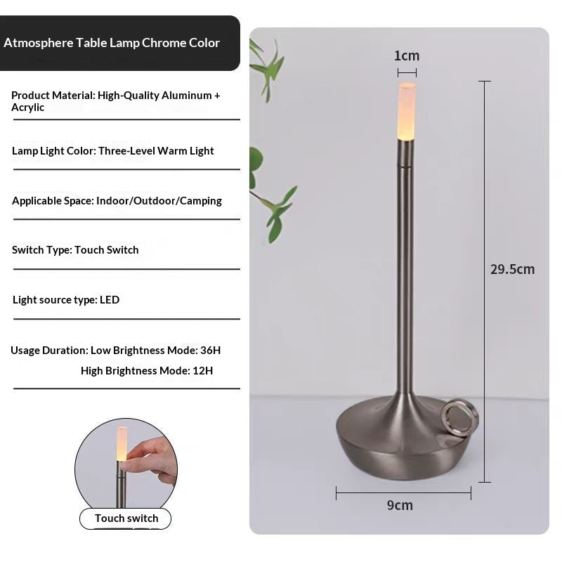 LED Candle Table Lamp