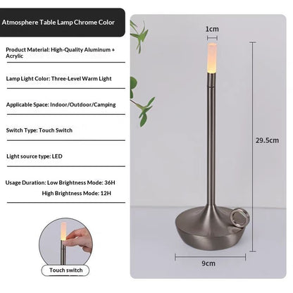LED Candle Table Lamp
