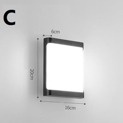 Modern Outdoor LED Wall Sconce