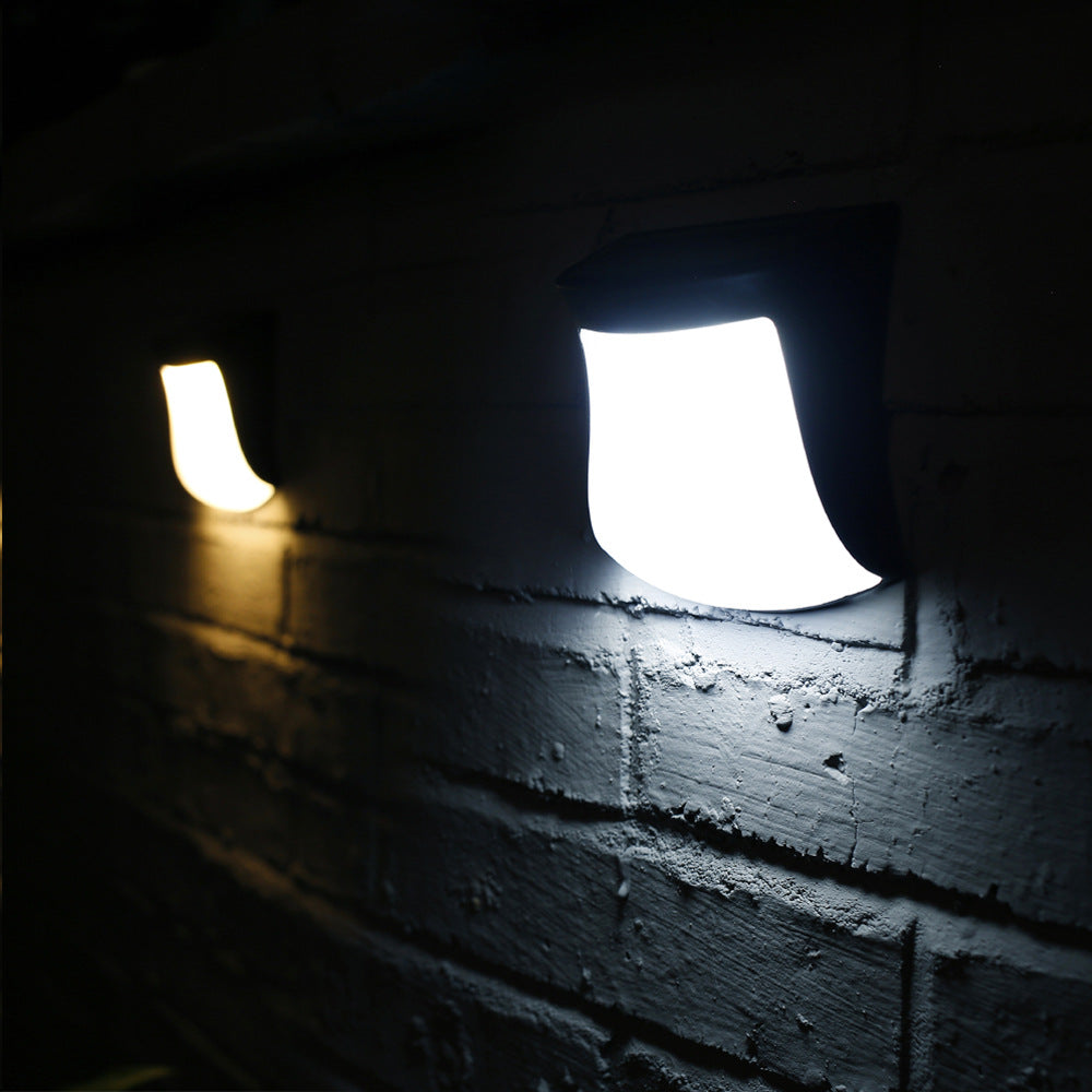 Solar LED Fence Wall Lights – 4PCS Set