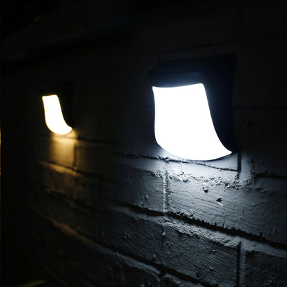 Solar LED Fence Wall Lights – 4PCS Set