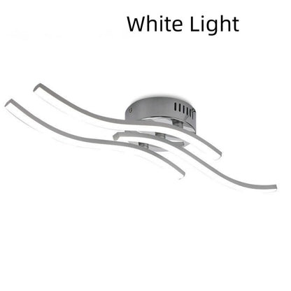 Modern Wave LED Ceiling Light