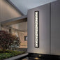 Modern Geometric Outdoor Wall Light Strip