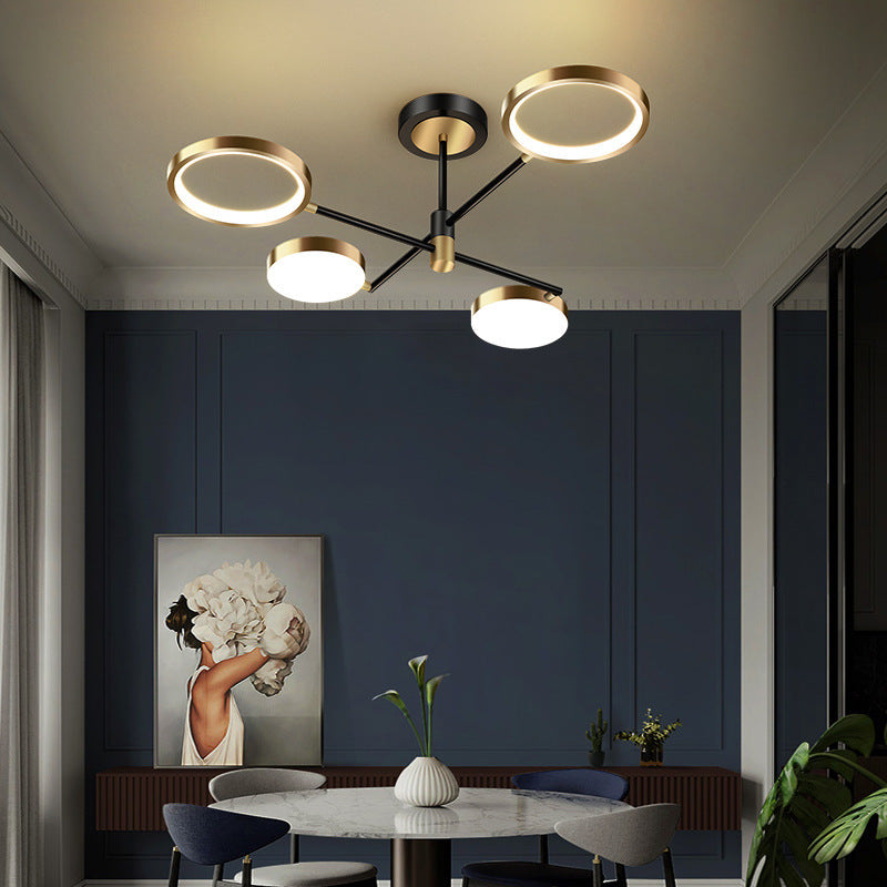 Modern Orbit LED Ceiling Chandelier