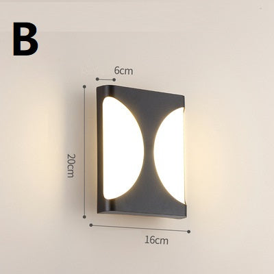 Modern Outdoor LED Wall Sconce